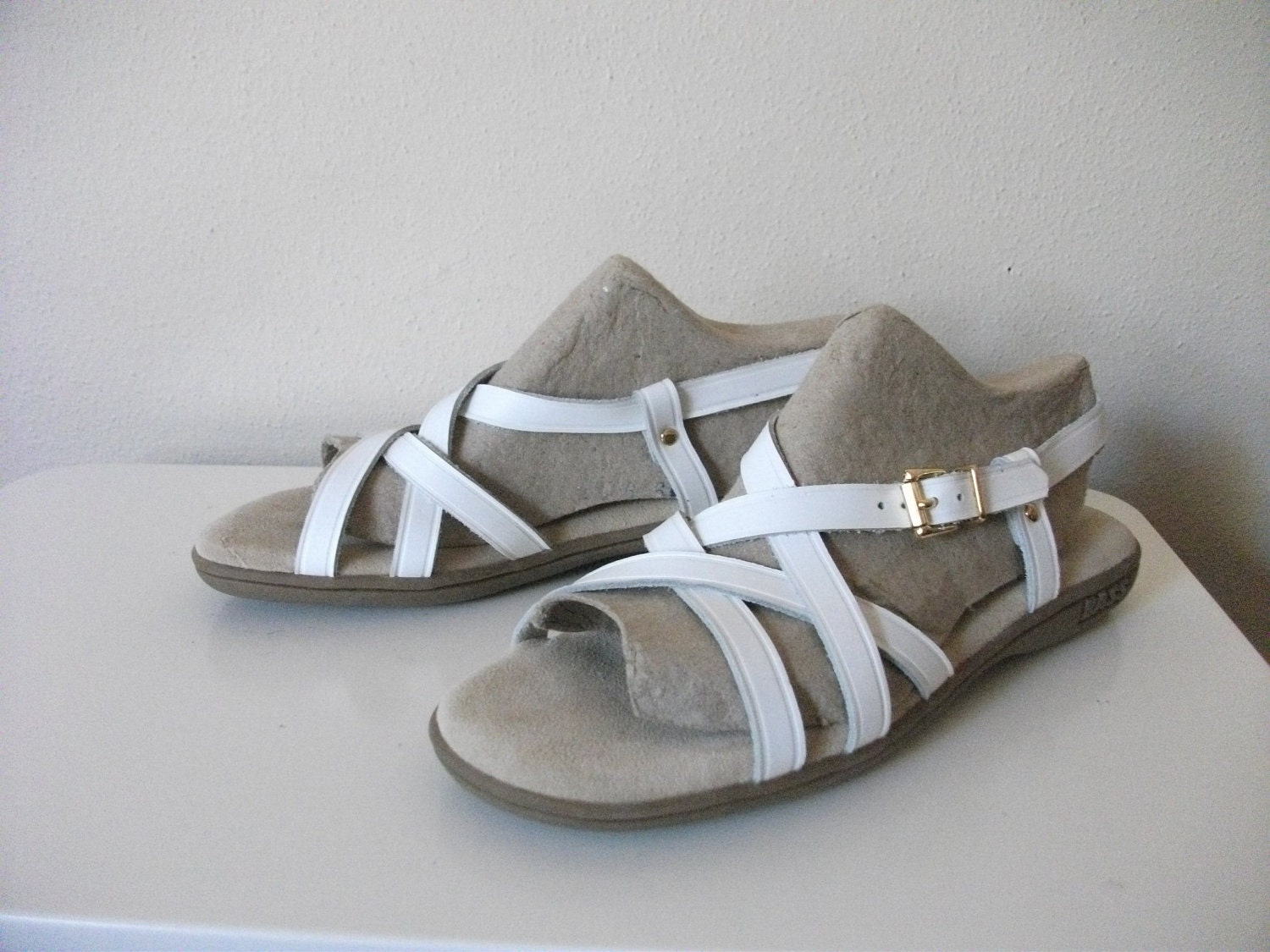 bass sandals 80s