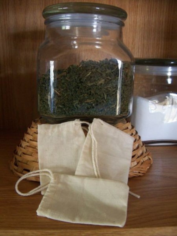 Reusable Muslin Tea Bags