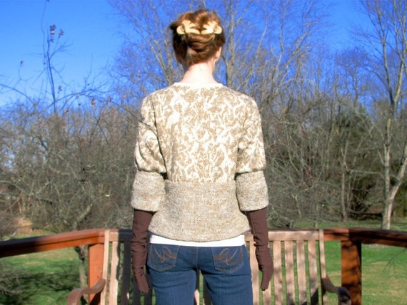 Kangaroo Pocket Vintage Knit Sweater