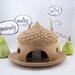 Anxiously Awaiting Spring - Toad Hall Lantern for the Table - Ready to Ship