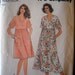 Simplicity 9047 Misses' Pullover Dress in Two Lengths XS-XL UNCUT