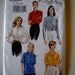 Vogue 7754 Basic Design Misses' Shirt Sizes 14-18 UNCUT