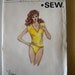 KWIK SEW 1288 Misses Camisole & Panties Size XS-L Uncut