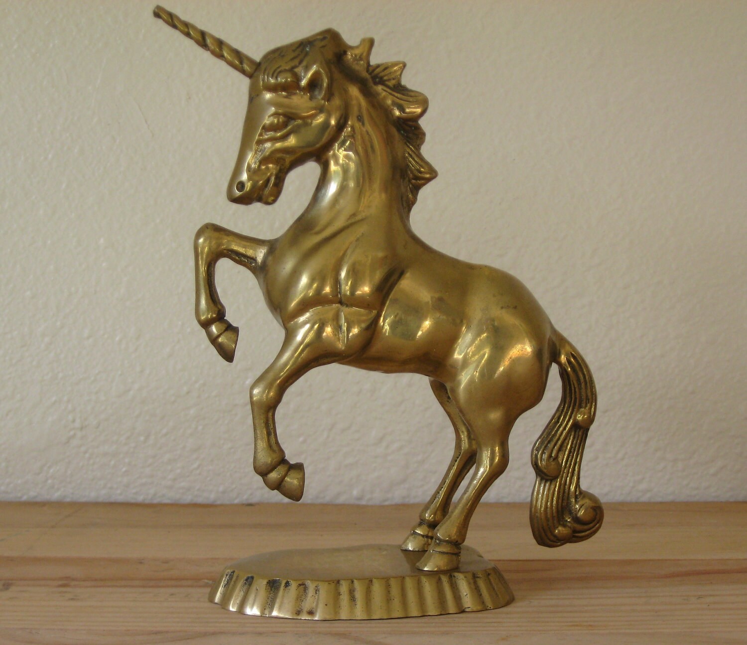 metal unicorn figurine