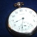 Vintage Waltham 16 Size 7 Jewels Pocket Watch In Gold Filled Case