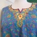 Vintage Indian Embroidered Silk Tunic - Viva la 60s