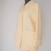 Vintage Cream 1960s Peacoat