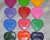 Recycled Crayons Heart Shaped Total of 24-Class Room Set Il_170x135