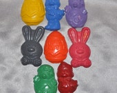 Recycled Crayons Jumbo Easter Shaped Total of 8. Il_170x135