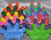 Recycled Crayons Princess Tiara Shaped Total of 15. Il_170x135
