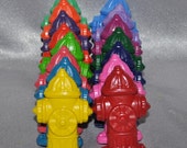 Recycled Crayons Fire Hydrant Shaped, Total of 15 Crayons Il_170x135