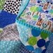 Baby Quilt - Modern Baby Boy (Free U.S. Shipping)