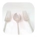 Custom Hand Stamped Vintage BRIDE & GROOM forks and Wedding details Dessert Spoon from Goozeberry Hill