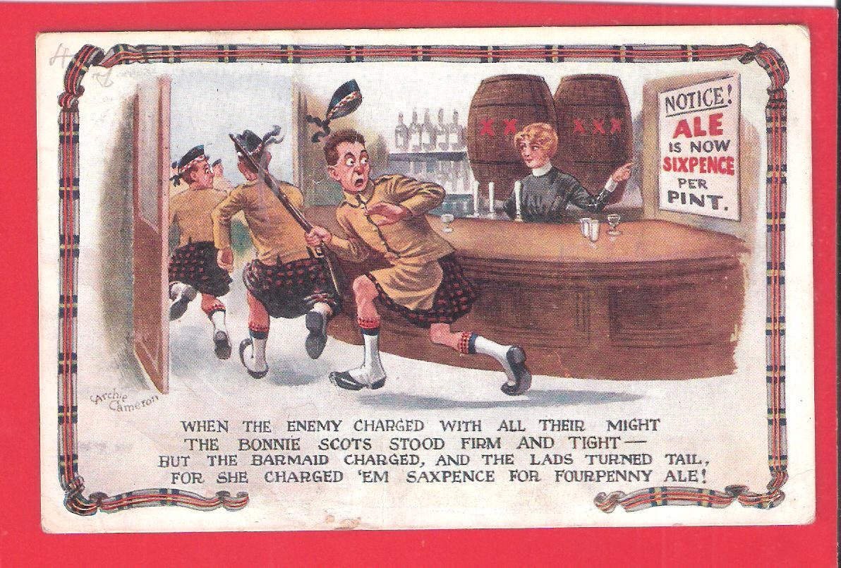 Scotland Scottish Military Comic humor humour Joke drink