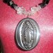 For the Love of Our Lady of Guadalupe (Ironstone and Black Tourmaline Necklace)