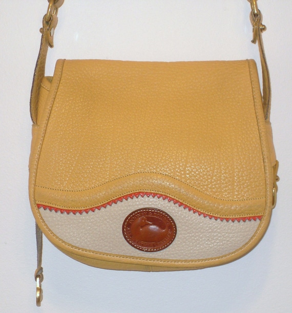 DOONEY BOURKE Teton tri colored saddle bag