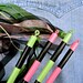 Licorice Stripe Ribbon Wand