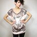 Gilded Pink Sequin Starburst Shirt (S/M) Reserved for Chrysm