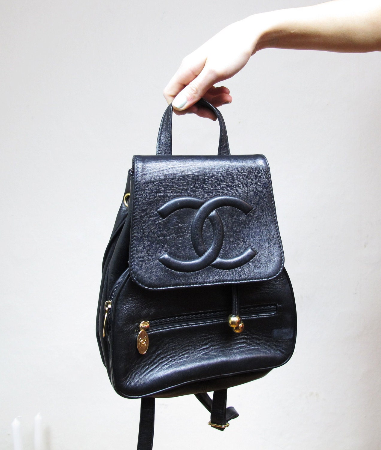 chanel-leather-mini-backpack