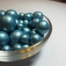 Fondant Edible Pearls Teal Metallic 10mm Cake Decoration Cupcake Topper