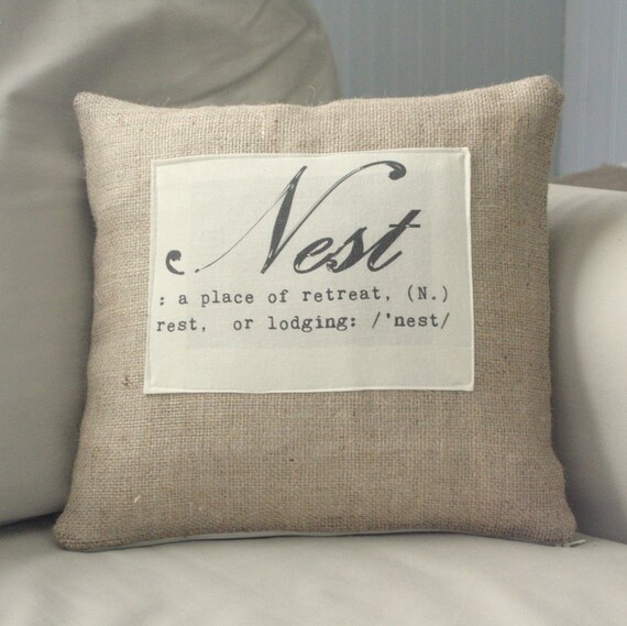 Items similar to Nest pillow cover on Etsy