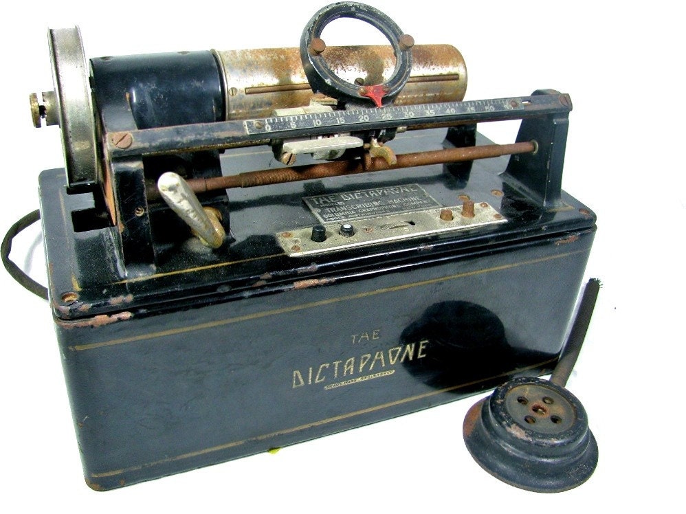 Antique 1910 DICTAPHONE Model 7 Type B