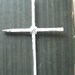 Rustic Cast Iron Cross Wall Decor