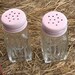 Romantic Country Pink Salt and Pepper Shakers