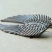 Feather Earrings Copper Wing White Patina Boho Jewelry Modern Minimalist Fashion Gift Under 25, Flight