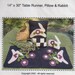 Primitive Folk Art Applique Pattern - Here A Hare, There A Hare - DESTASH