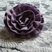 Lilac fabric flower