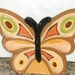 Vintage Butterly Napkin Holder Art Deco Tableware Porcelain