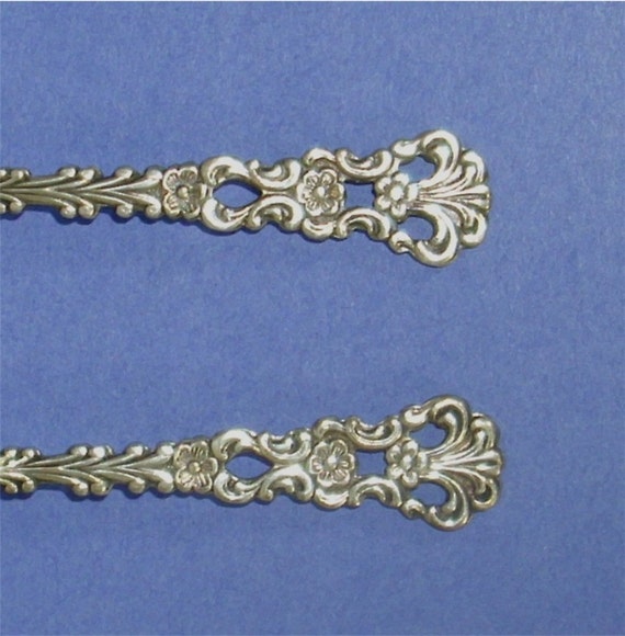2 Demitasse Silver EPNS Spoons made in Sweden