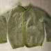 Green Wool Vintage Sweater