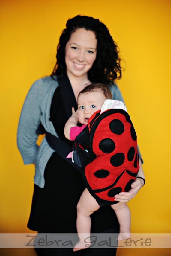 Ladybug Baby Carrier Cover quite possibly by