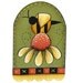 Bee and Daisy Wind Chime, Handpainted
