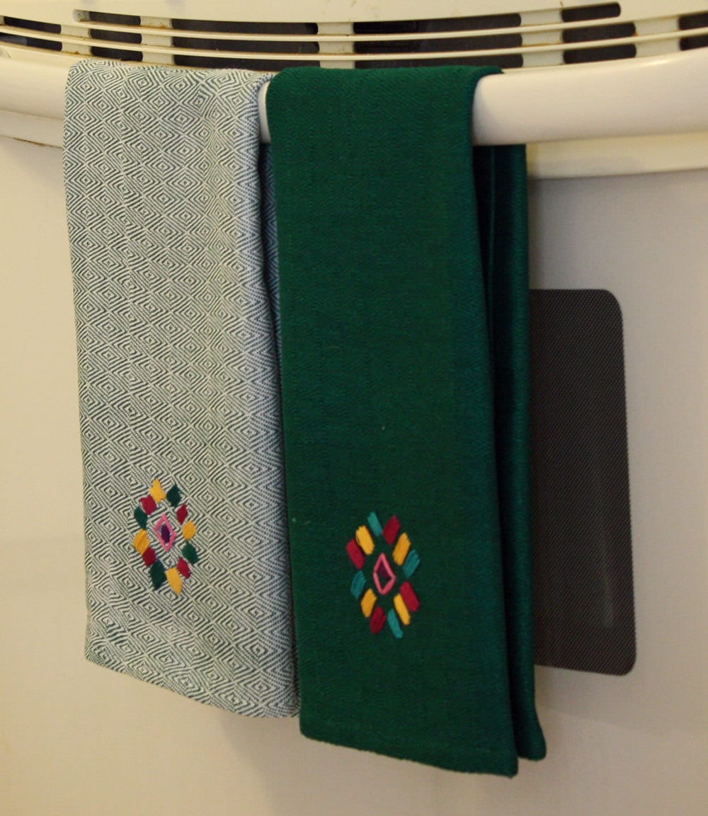 SALE Kitchen Towels Dish Towels Hand Woven by MayaMamWeavers