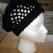 Chain Mesh Slouchy Hat - Black or Your Choice of Color