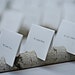 Reserved - 4 custom sized Birch Multi Place Card Escort Card Business Card Holder for Weddings Businesses Crafters Artists