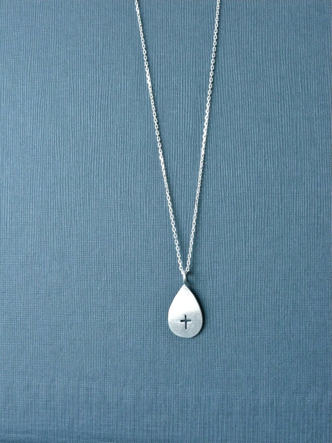 Cross necklace sterling silver womens cross necklace