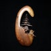 Christmas Tree, present, Wood Carving of a Tree carved by Gary Wiz Burns the Wiz, handmade woodworking