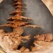 Sold to Patty---Not for Sale--Sold-- Sold-Wood Carving Tree and Bear by Gary Burns the Treewiz, also known as Wiz, Handmade, Woodworking