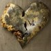 Carved Wood Heart Wall Art on etsy by Gary Burns in the treewiz shop, handmade, woodworking
