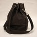 Espresso Brown Canvas Bucket Bag