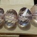 6 Pink Mystic Quartz Faceted Spiral Beads 6mm Destash