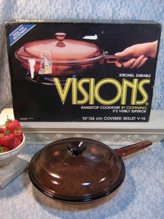 Vintage Corning Corningware Pyrex Visions Glass by havetohaveit