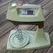 ON SALE 50% OFF --- Avocado green Sunbeam Mixmaster Stand Mixer