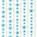 SALE......20% OFF Floral Stripe in Aqua, Nancy Mims, Pick A Bunch Organic, Robert Kaufman 1 Yard