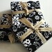 10% off during April, LAST ONE Riley Blake and Doodlebug designs, Tuxedo full collection, Pre-cut 5" charm pack (2) total