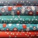 last one SALE......10% OFF Meet The Gang -by Creative Thursday and Andover Fabrics, Fat quarter bundle-5 total